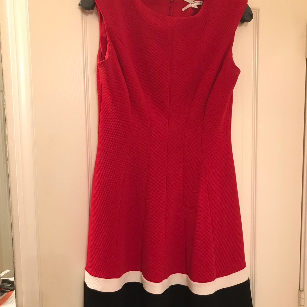 Black and red dress